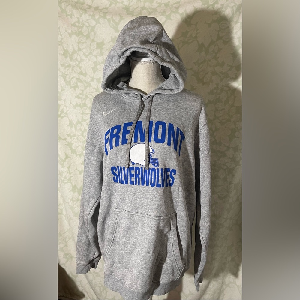 Nike Gray Fremont Silverwolves Hoodie L
